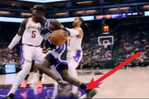 屋漏偏逢连夜雨！文森特防守中崴脚痛苦倒地 自己蹦回更衣室