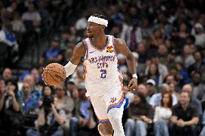 这下怎么说？亚历山大半场0罚球10中8高效拿下16分3板2助1帽