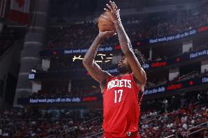 全队42.7%联盟第1!火箭6人三分命中率37%+:伊森55.9%&奥科吉52.2%