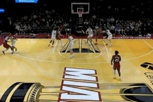 3+1+球权！鲍威尔转换三分命中还加罚 裁判回看补吹曼恩一级恶意